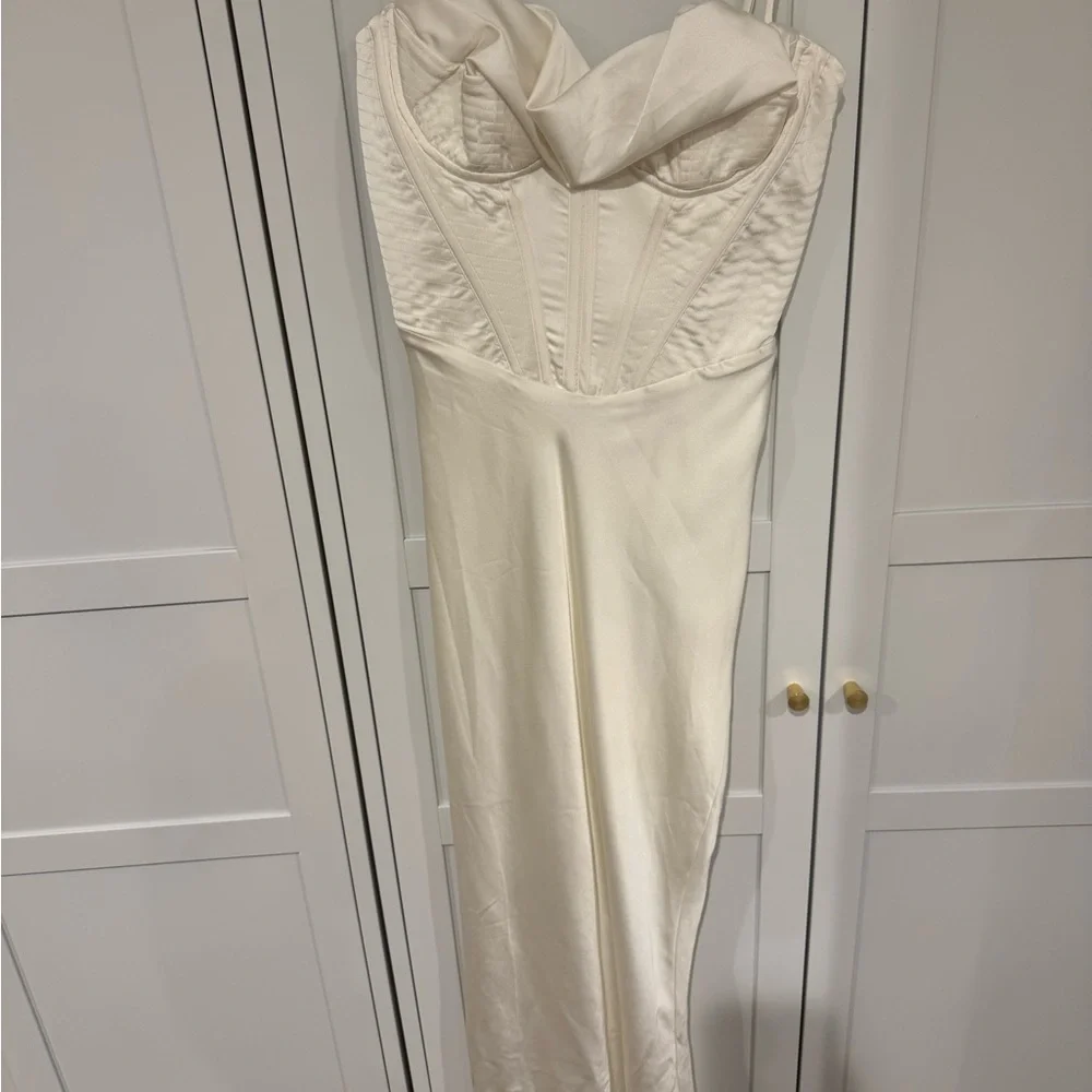 House of CB Charmain White Corset Dress - Picture 5 of 5